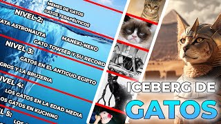 El Iceberg de los GATOS 🐈‍⬛