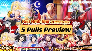 【SAOIF】2023 Red Grab Bag - 5 Pulls Preview