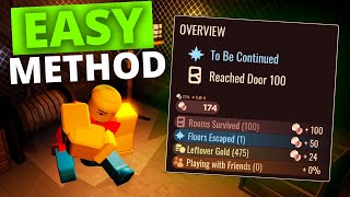 EASY WAY TO BEAT DOORS HOTEL+ FOR BEGINNERS