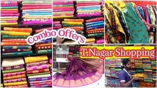 COMBO offers Saree Kurthis Nighties | T.Nagar Velavan Store Shopping