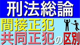 [刑法総論]間接正犯と共同正犯の区別