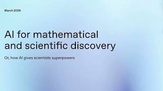 Kevin Weil - AI for Mathematical and Scientific Discovery - Bhaumik Public Lecture at CNSI