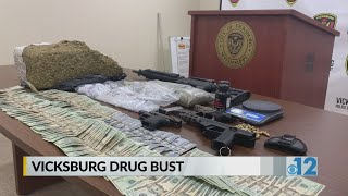 One in custody after drug bust on Central Avenue in Vicksburg