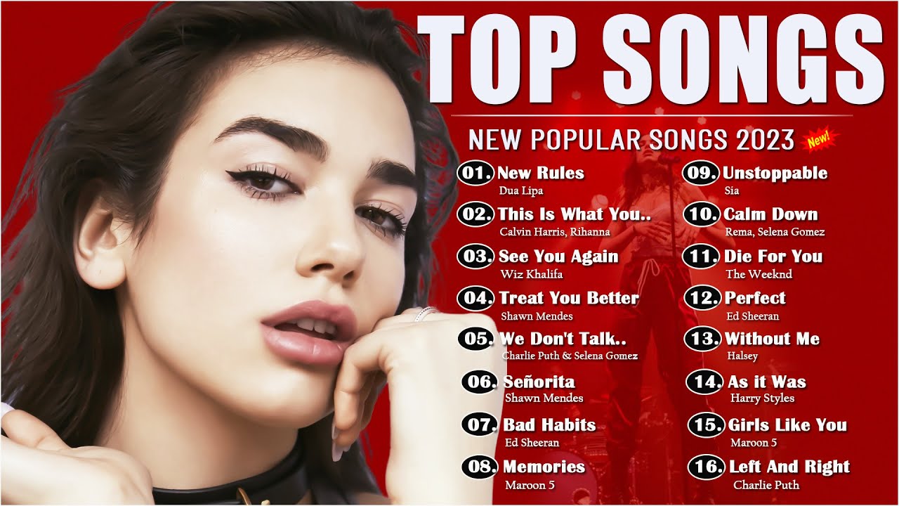 Top Billboard Songs 2023 - Dua Lipa, Miley Cyrus, Ed Sheeran, Selena ...