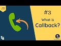 JavaScript Callback functions | JS Callback for beginners | Function as argument | Callback examples