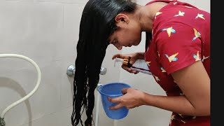 QUARANTINE Hair care Vlog:എൻറെ  simple hair care Routine എങ്ങനെ പെട്ടെന്ന് വളർന്നു