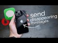 How to Send Disappearing Test Messages on iPhone (tutorial)