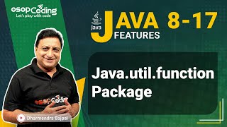 java.util.function Package in Java | Function | Predicate | Java 8-17 New Features | #Java #Lec7