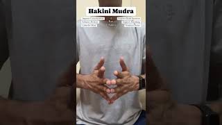 Hakini Mudra for Improve Concentration and increase memory power #yoga #shorts #meditation