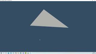 VTK Example -Triangle - CSharp