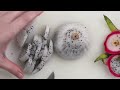 how to cut a dragon fruit