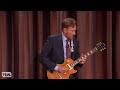 conan and jack black s guitar battle conan on tbs