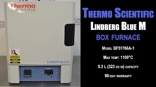 Thermo Scientific / Lindberg – Blue M Box Furnace (3601E-FURNACE)