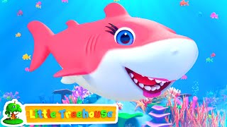 Baby Shark Song | Nursery Rhymes \u0026 Kids Songs | Children's Music \u0026 Baby Cartoon - Little Treehouse