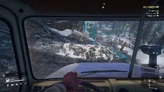 【PS4pro】ドライバー視点でやるまったりスノーランナーライブ(車酔い注意)＃27