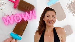 Only 4 INGREDIENTS for these HEALTHY VEGAN FUDGESICLES! WFPB, Oil-Free & Refined