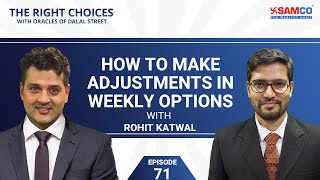 How to Make Weekly Option Selling Adjustments | Calendars Strategy | Samco | Samco Securities