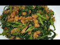 Menu Sederhana || Tumis Tempe Kangkung Bumbu Uleg