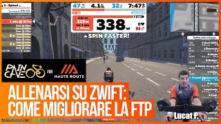 Allenarsi su Zwift: come migliorare la FTP