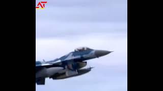 U.S Air Force  F-16 Fighter Jet Landing And Take off