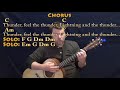 Thunder (Imagine Dragons) Guitar Cover Lesson with Chords/Lyrics - Munson