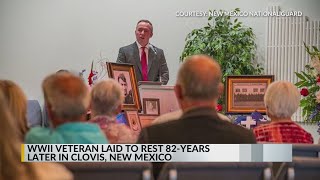 WW2 veteran laid to rest in Clovis decades after his death