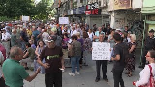 Протест на пензионерите во Скопје – побараа линеарно зголемување и минимална пензија од 18 000