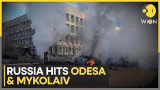 Russia-Ukraine War: Russia onslaught on Ukraine's Odesa leaves 11 people injured | WION News