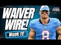 Fantasy Gold! Week 11 Waiver Wire Gems + Shocking Week 10 Duds!