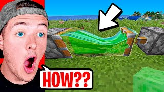 Reacting to SUPER Realistic Minecraft!