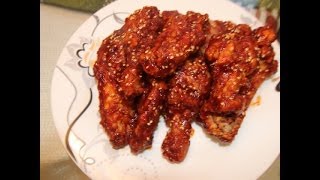Korean Fried Chicken Recipe 양념 통닭