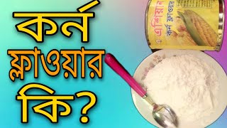 কর্ন ফ্লাওয়ার কি? কর্ন ফ্লাওয়ার কোথায় পাওয়া যায়?এর দাম কেমন?