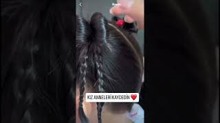 BUNU KAYDEDİN 😉#kızçocuğu #sacmodelleri #hairstyle #keşfet #fyp #viralshorts