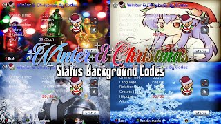 Winter & Christmas Status Background Codes | Graal Era 2025