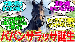 【祝】パンサラッサ、パパになる…に対するみんなの反応！【競馬 の反応集】