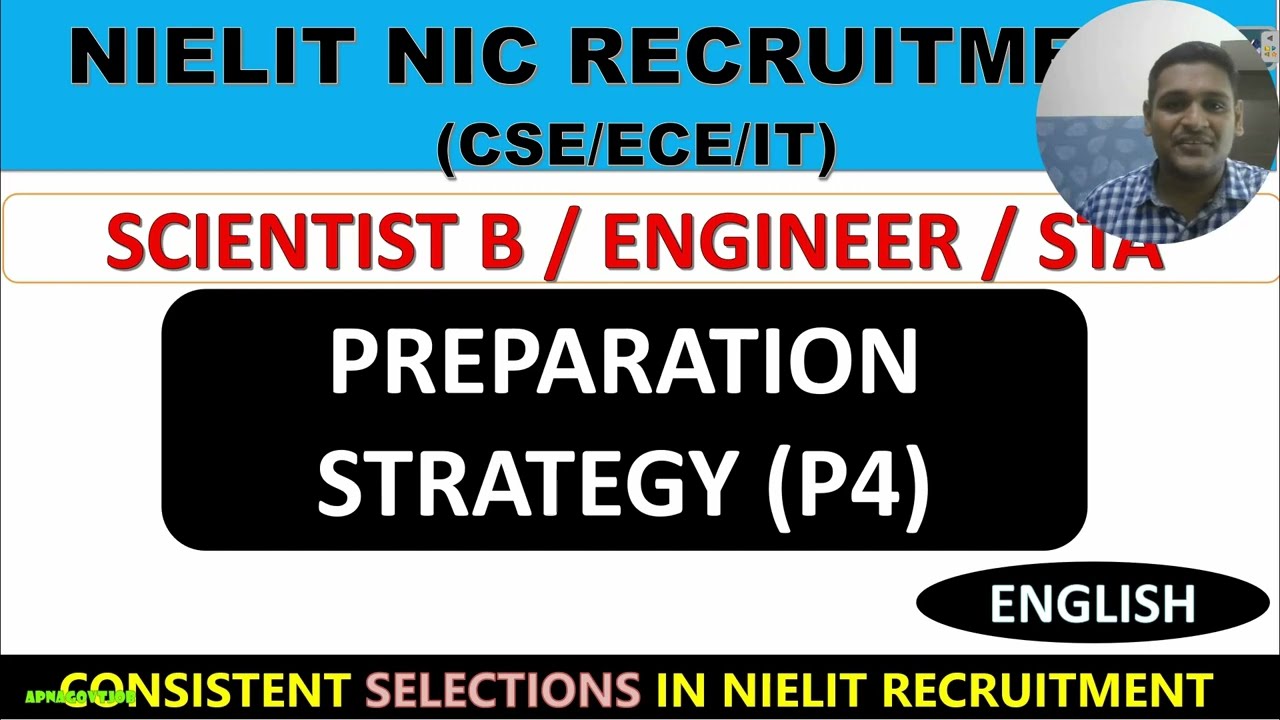 NIC SCIENTIST B EXAM PREPARATION STRATEGY (2023) - YouTube