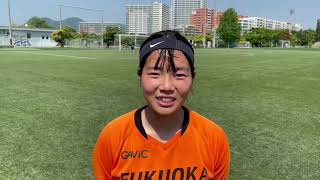 福岡IH女子　福岡女学院　大石選手