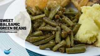 Sweet Balsamic Green Beans