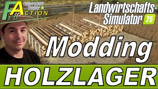 LS25 Modding den Holzlager Mod für #LS25 fertig machen #farmingsimulator2025 #mods