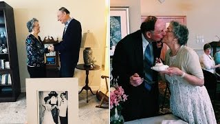 81-Year-Old High School Sweethearts Wed 64 Years After Losing Touch