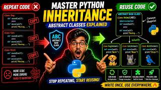 Master Python Inheritance 🤯 | Abstract Classes Explained
