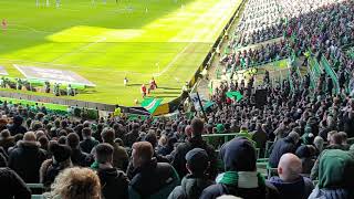 Celtic Fans Standing Section - Scott Brown Song