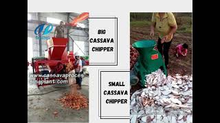 casava processing machine cassava chipper tuber chips making plant