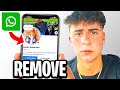 How To Remove WhatsApp From Facebook Page - Fastest Guide