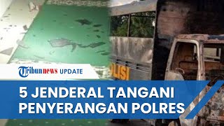 Deretan 5 Jenderal TNI-Polri hingga BIN Kumpul untuk Selidiki Penyerangan Polres Jeneponto