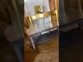 the extravagant art of gold leaf furniture decor and design