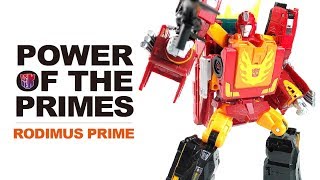 KL變形金剛玩具分享245 至尊神力 L級 洛迪文 Power of the Prime Leader class Rodimus Prime