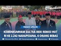 Kemenkumham Beri Remisi HUT Ke-79 RI ke 2.242 Narapidana di Sulawesi Tenggara, 6 Orang Bebas