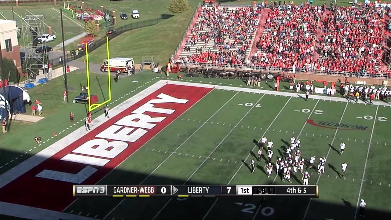 Liberty Vs. Gardner-Webb Football Game Highlights (10/25/14) - YouTube