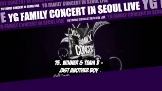 [YG FAMILY CONCERT] 15. WINNER & TEAM B - Just Another Boy [YG FAMILY CONCERT IN SEOUL LIVE - 2014]